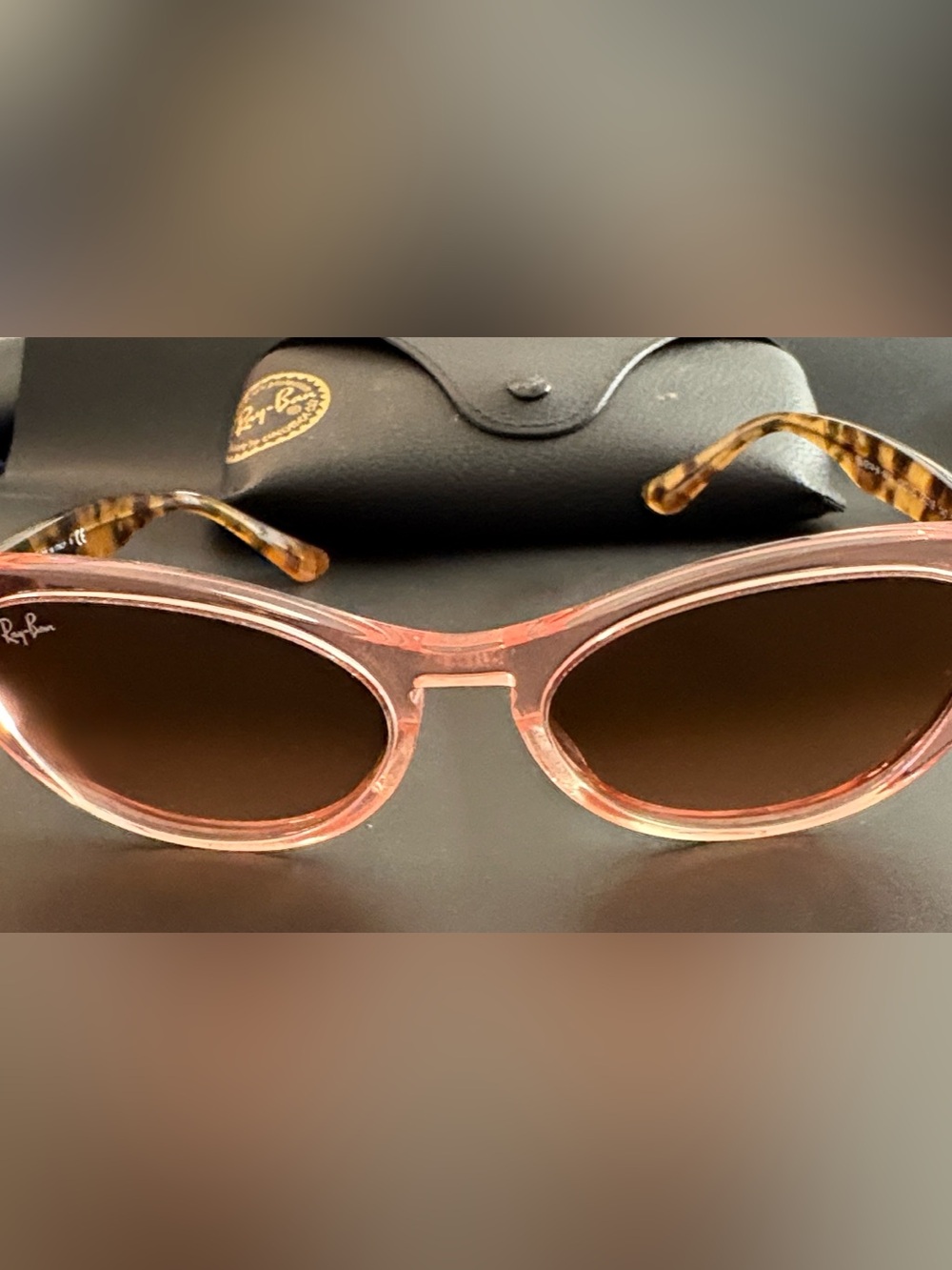 Ray-Ban Women's Pink Cat Eye Sunglasses - Picture 2 of 11